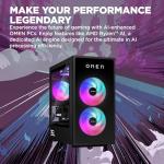 HP OMEN 35L Gaming Desktop Tower PC | Intel® Core™ Ultra 7 265F Processor | 32 GB DDR5 RAM | 1TB SSD | NVIDIA GeForce RTX 5070 (12 GB GDDR7 dedicated) | Windows 11 | RGB liquid cooler | GT16-0051sa