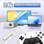 ZYGSEVE Retro Games Console 4K Game Stick 20,000+ Built-in Games, 23 Emulators, 2 Wireless Controllers​