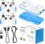 WUYJTIF X10 PRO Retro Game Stick with 50000+ Games, 4K HDMI HD Plug and Play Game Stick with 2 Controllers, Support 50+ Simulators, 2 Player Battle (Style 2)