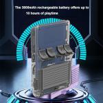 VEGAMED 30000 Retro Games Handheld Game Console, 3.5 inch Mini HD IPS Screen Retro Console, 3800mAh Large Capacity, Built-in 256G Card, Support HDMI and TV Output