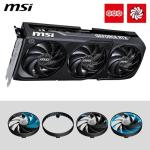 MSI GeForce RTX 5070 Ti 16G SHADOW 3X OC Graphics Card - RTX 5070 Ti GPU, 16GB GDDR7 (28Gbps/256-bit), PCIe 5.0 - Triple Fan Thermal Design (3 x TORX FAN 5.0) - HDMI 2.1b, DisplayPort 2.1b