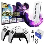 NOBES Retro Game Console Game Stick, 20400+ Retro Games with 2 Wireless Gamepads, HDMI Plug & Play Video Game Stick for TV, Games Gift for Boys and Adults (64C)