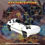 ASTEKID Wireless Retro Game Console - Game Stick Built-in 20,400+ Classic Video Games, Plug & Play for TV HDMI output, Multiple Classic Emulator, Dual 2.4G Wireless Controller