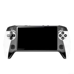 Retro Handheld Game Console X9 5.5-Inch IPS 800X480 Screen Supports 10 Game Emulators 6200 Games Built-In 8GB Expandable Memory Multifunctional Device For Classic Gaming And Entertainment White