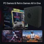 HperBase Retro Game Console, Preloaded with 70,000 Games, 80 Systems, Includes 2 Wireless Controllers, HDMI Cable