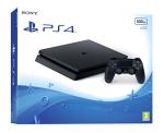 Sony CUH-2216A PlayStation 4 Slim 500GB Games Console Jet Black (Renewed)