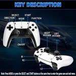 NOBES Retro Game Console Video Game Stick, 20400+ Classical Games with Dual 2.4G Wireless Gamepads, Plug & Play for TV HDMI Output, Gift for Boys and Adults