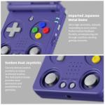 RG34XXSP Retro Handheld Game Console Linux System RG 34XXSP Retro Gaming Console 3.4 "IPS Screen with Linux System 3300mAh Battery with WiFi/Bluetooth 64GB (RG34XXSP-Indigo-uk-new)