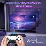 Retro Games Console 4k, HD Game Stick Compatible with 28 Emulators, Plug and Play Retro Gaming Console for TV with 2 x 2.4GHz Gaming Controllers, Ideal for Family & Friends Entertainment (128G)