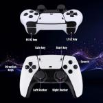 Retro Games Console 4k, HD Game Stick Compatible with 28 Emulators, Plug and Play Retro Gaming Console for TV with 2 x 2.4GHz Gaming Controllers, Ideal for Family & Friends Entertainment (128G)