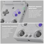 RG34XXSP Retro Handheld Game Console Linux System RG 34XXSP Retro Gaming Console 3.4 "IPS Screen with Linux System 3300mAh Battery with WiFi/Bluetooth 64GB (RG34XXSP-Gray-uk-new)