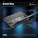 GPD WIN Mini 2024 handheld gaming PC, AMD Ryzen 7 8840U, 8C/16T up to 5.1GHz, Radeon 780M GPU, 32GB LPDDR5 RAM, 2TB NVMe SSD, 7” 1080p 120Hz touchscreen, Wi-Fi 6