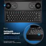 GPD WIN Mini 2024 handheld gaming PC, AMD Ryzen 7 8840U, 8C/16T up to 5.1GHz, Radeon 780M GPU, 32GB LPDDR5 RAM, 2TB NVMe SSD, 7” 1080p 120Hz touchscreen, Wi-Fi 6