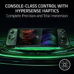 Razer Edge - Android Gaming Handheld with Kishi V2 Pro Controller (Qualcomm Snapdragon G3X Gen 1, 6.8” 144Hz AMOLED FHD+ Touchscreen Display, HyperSense Haptics, PC, Xbox, and Cloud Gaming) Black