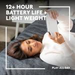 Logitech G Cloud Gaming Handheld, Portable Gaming Console with Long Battery Life, 1080P 7-Inch Touchscreen, Lightweight Design, Xbox Cloud Gaming, NVIDIA GeForce NOW, Google Play - White