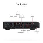 ASUS ROG NUC Gaming Mini PC (SFF 2.5L Chassis, HDMI, 2xDisplayPort, WiFi 6e 2.5GB Lan BT, 6xUSB, Kensington Lock, SD Slot, Intel Core Ultra 7, NVIDIA RTX 4060, 16GB DDR5, 512GB SSD, Supports Quad 4k)