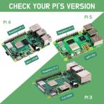 Sonicon Preloaded RetroPie Batocera Emulator MicroSD Card w/DC/PS1/Sega/Atari/Arcade for Raspberry Pi, Plug Play - 64GB (for Pi 5)