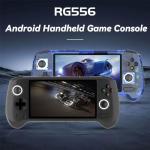 RG556 Retro Handheld Game Console Built-In 8000+Games, 8+128G+256G 5.48-Inch AMOLED Screen Video Player Handheld Gaming Console for Adults Kids, Support WiFi Bluetooth