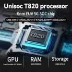 RG556 Retro Handheld Game Console Built-In 8000+Games, 8+128G+256G 5.48-Inch AMOLED Screen Video Player Handheld Gaming Console for Adults Kids, Support WiFi Bluetooth