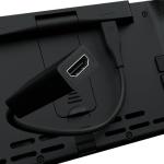 CRKD Nitro Deck+ Handheld Pro Controller for Nintendo Switch & OLED Model - TV Dockable - Programmable Sidekicks & Back Buttons - TruCollection System (Clear Black)