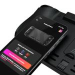 CRKD Nitro Deck+ Handheld Pro Controller for Nintendo Switch & OLED Model - TV Dockable - Programmable Sidekicks & Back Buttons - TruCollection System (Clear Black)