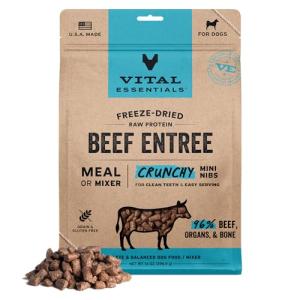 Vital Essentials Freeze-Dried Raw Beef Dog Food
