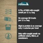 PureBites Freeze Dried Smelt Dog Treats 2.1oz