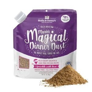 Stella & Chewy's Salmon & Chicken Dinner Dust for Cats