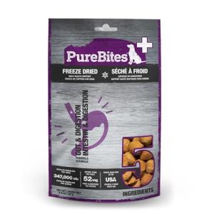 PureBites+ Freeze-Dried Dog Treats for Digestion