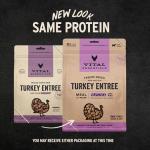 Vital Essentials Turkey Mini Nibs Dog Food 14 oz