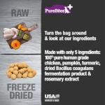 PureBites+ Freeze-Dried Dog Treats for Digestion