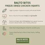 Balto Bites Freeze-Dried Chicken Hearts Treats