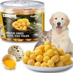 Natural Freeze-Dried Quail Egg Yolk Treats 80g