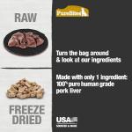 PureBites Freeze-Dried Pork Liver Dog Treats