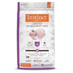 Nature's Variety Grain-Free Rabbit Dry Cat Food 10lb