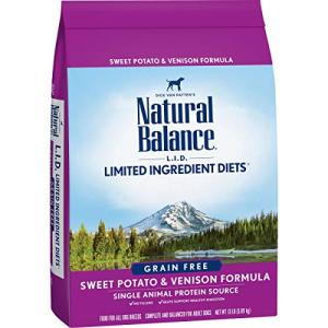 Natural Balance Grain-Free Sweet Potato & Venison Dog Food