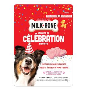 Milk-Bone Heart-Shaped Celebration Dog Treats 300g