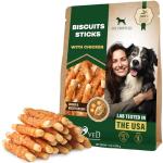 Chicken-Wrapped Dog Treats for Training and Chewing
