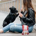 Rollover Gourmet Crunchy Beef Dog Biscuits - 300g