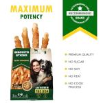 Chicken-Wrapped Dog Treats for Training and Chewing