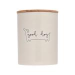 Good Dog Treat Jar - 4 Cup Ceramic Canister