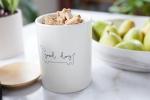 Good Dog Treat Jar - 4 Cup Ceramic Canister
