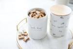 Good Dog Treat Jar - 4 Cup Ceramic Canister