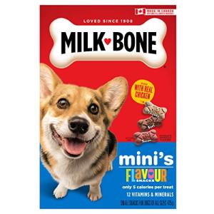 Milk-Bone Mini Flavour Snacks Dog Biscuits 475g