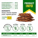 Smoked Rawhide Chicken-Wrapped Dog Treats 300g