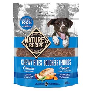 Nature's Recipe Chewy Bites Dog Treats 454g