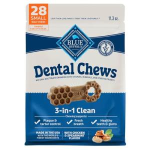 Blue Buffalo Chicken & Spearmint Dental Chews for Dogs