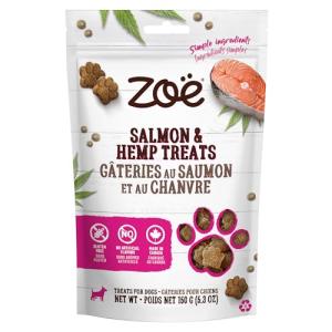 Zoe Salmon Hemp Dog Treats - 150g