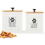 Airtight Dog Treat Jar Set of 2