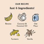 Bocce's Bakery Turmeric Latte Dog Treats, 5 oz